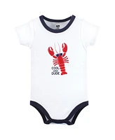 Hudson Baby Boys Bodysuit, Short and Sock