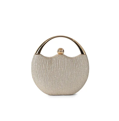 Women's Glimmering Glitz Gold & Silver Clutch