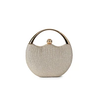 Women's Glimmering Glitz Gold & Silver Clutch