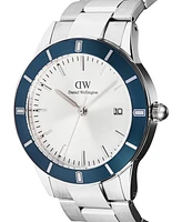 Daniel Wellington Men's Analog Silver Tone Stainless-Steel Watch