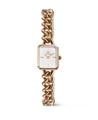Daniel Wellington Women's Analog Rose Gold Tone Stainless-Steel Watch, 16mm