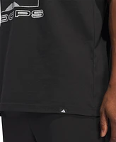 adidas Men's Ball at Sunrise Graphic Basketball T-Shirt