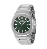 Invicta Men's 48323 Speedway Quartz 3 Hand Green Dial Watch