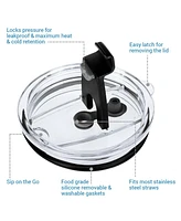 Lid: On The Go Spill Proof Tumbler Lid for12 & 20oz Cruisers