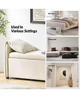 Alberto Modern Storage Bench with Ample Storage Space