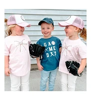 Sweet Wink Toddler Boys Baseball Game Day Short Sleeve T-Shirt