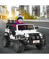 12V 2 Seater Kids Ride On Car with Storage Room