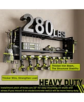 Hausource 3-Tier Power Tool Organizer Shelving Heavy Duty Storage Rack