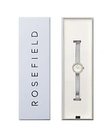 Rosefield Mini Small Edit Women's Two Tone Stainless Steel Bracelet Watch 20.4mm