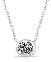 Devata Filigree Chain Necklace, 16 in adj to 18 in