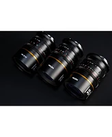 Venus Laowa Nanomorph S35 Prime 3-Lens Bundle with 35mm, 50mm T2.4 and 27mm T2.8 Anamorphic Lens for Dji Dl, Amber Flare