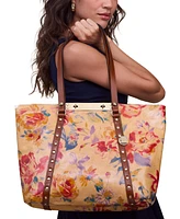 Patricia Nash Benvenuto Smooth Leather Tote