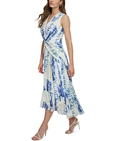 Dkny Women's Tie-Dyed Midi Dress