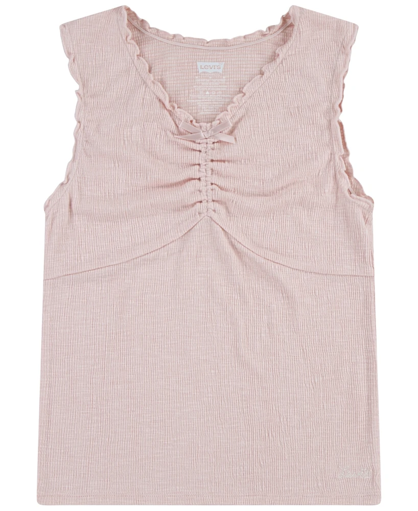 Levi's Big Girls Crinkled Tank T-Shirt