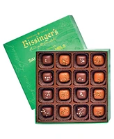 Bissinger's Handcrafted Chocolate Milk and Dark Salted Caramels, 16 Pieces