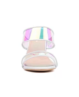 Fashion To Figure Women's Berlynne Block Heel Sandal - Wide Width