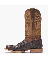Durango Men's Premium Exotics Dark Brown Pirarucu Western Boot