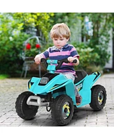 6V Kids Electric Atv 4 Wheels Ride-On Toy