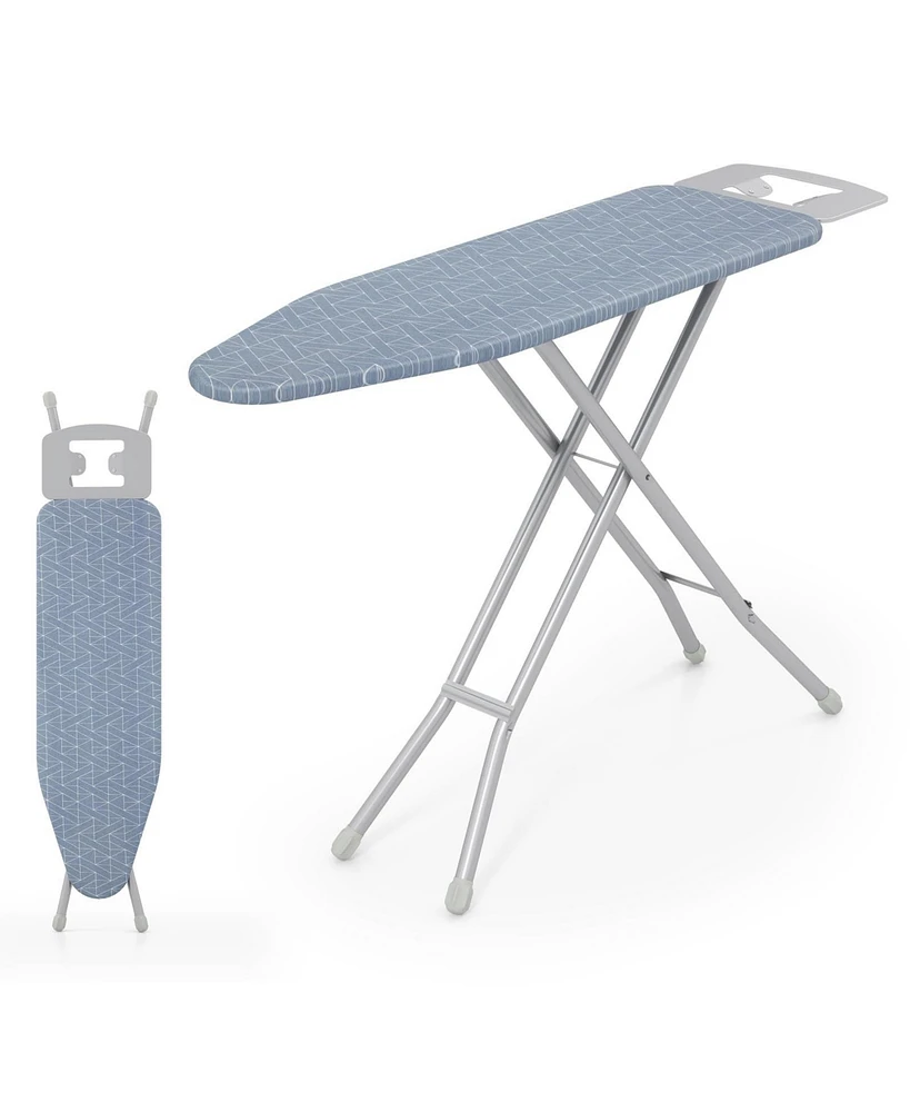 48 Inch x 13.5 Ironing Board with Iron Rest, Full Size Iron Stand with 3 Layers Extra Thick Cover