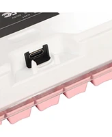 Mini Keyboard, 61 Keys Keyboard Small Gaming Keyboard Gaming Keyboard 60 Percent Wired Gaming Keyboard (Pink)