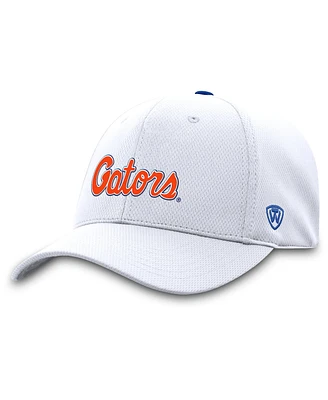 Top of the World Men's White Florida Gators Dynasty Flex Hat