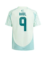 Adidas Big Boys and Girls Raul Jimenez Green Mexico National Team 2024 Away Replica Player Jersey