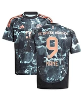 Adidas Big Boys and Girls Harry Kane Black Bayern Munich 2024/25 Away Replica Player Jersey