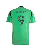 Adidas Men's Brandon Vazquez Green Austin Fc 2025 The Heartbeat Kit Replica Player Jersey