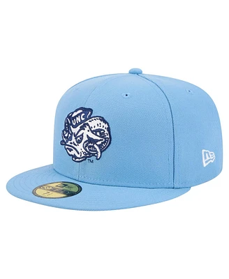 New Era Men's Carolina Blue North Carolina Tar Heels Vault 59FIFTY Fitted Hat