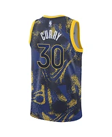 Nike Men's and Women's Stephen Curry Royal Golden State Warriors 2025 Select Series Swingman Player Jersey