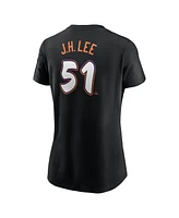 Nike Women's Jung Hoo Lee Anthracite San Francisco Giants 2025 City Connect Fuse Name Number T-Shirt
