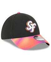 New Era Men's Black/Orange San Francisco Giants 2025 City Connect 39THIRTY Flex Hat