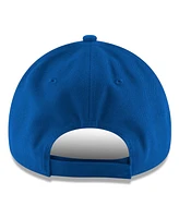New Era Men's Blue Detroit Pistons 2025 Nba Playoffs 9FORTY A-Frame M-Crown Adjustable Hat