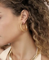 Ettika Metal Moderna Hoops
