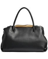 Donna Karan New York Poplin Satchel Bag