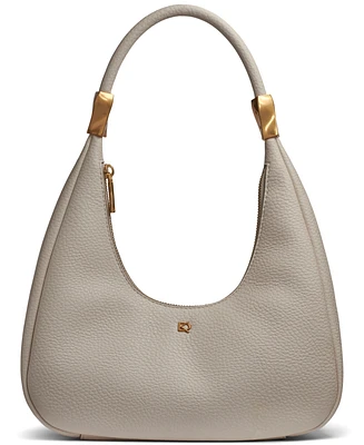 Donna Karan New York Quogue Leather Mini Hobo Shoulder Bag