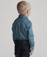 Polo Ralph Lauren Toddler and Little Boys Cotton Chambray Shirt