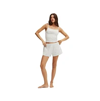 Cotton On Women's Peached Jersey Short