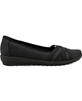 Easy Spirit Women's Avva Woven Slip-On Ballet Flats