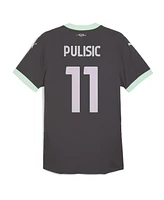 Puma Men's Christian Pulisic Charcoal Ac Milan 2024/25 Third Authentic Player Jersey