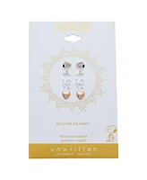 Unwritten Peanuts Crystal Love Snoopy Earring Set