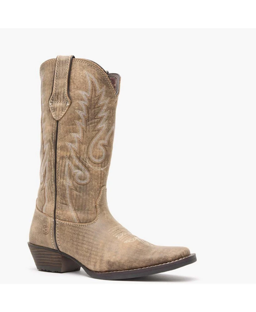 Durango Dream Catcher Women's Distressed Brown Western Boot