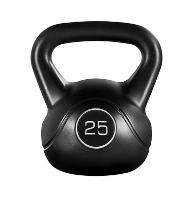 Yaheetech 25lb Kettlebell Hdpe Coated Kettle Bells for Home Gym