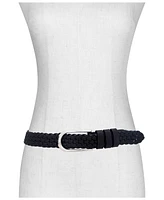Michael Kors 32mm Braided Leather Belt