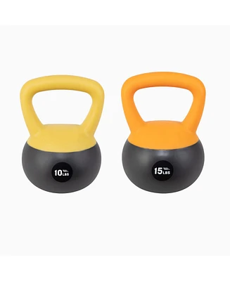 NonZero Gravity Iron Sand Soft Kettlebell - 10 lbs & 15 lbs Set