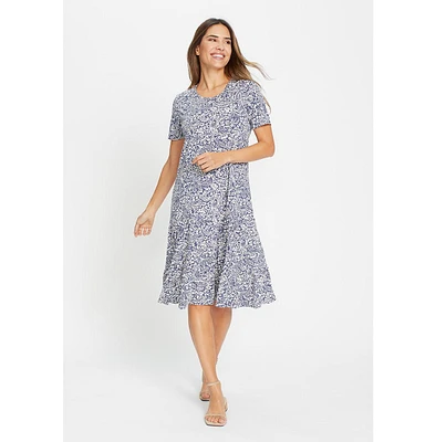 Olsen Women's Filigree Print Dress