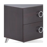 Two-Drawer End Table – A Chic and Practical Addition to Any Room