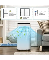 9000 Btu Portable Air Conditioner with Fan and Dehumidifier