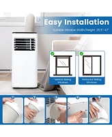 8000 Btu Portable Air Conditioner with Remote Control