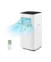 9000 Btu Air Conditioner with Dehumidifier and 24H Timer
